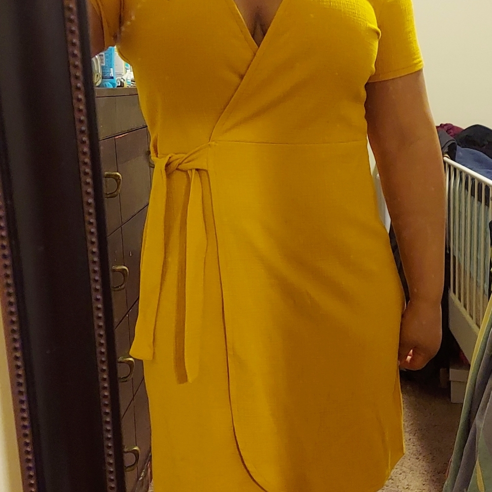 J Crew wrap dress
